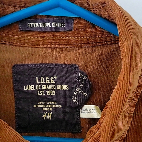 Mens H&M L.O.O.G. size XL light brown - Picture 10 of 12